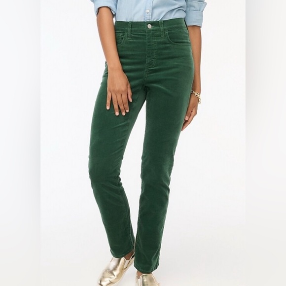 J. Crew Denim - EUC J. Crew Vintage Slim Straight Corduroy pant, Green, Size 29
